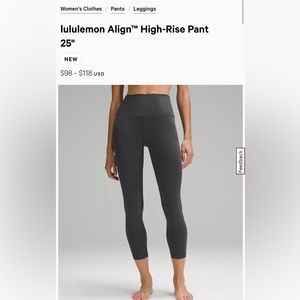 Align leggings